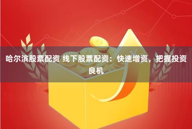哈尔滨股票配资 线下股票配资：快速增资，把握投资良机